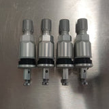 Chevrolet style Aluminum Valve Stem Caps With Square Cut base - R&P Motorsports and Coatings