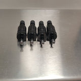 Chevrolet style Aluminum Valve Stem Caps With Square Cut base - R&P Motorsports and Coatings