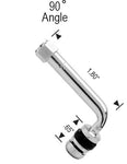 1.8 inch 90 degree metal valve stem - R & P Motorsports and Coatings