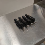 Chevrolet style Aluminum Valve Stem Caps With Square Cut base - R&P Motorsports and Coatings 