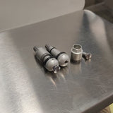 HUF TPMS Valve Stem RDV021 - Silver, RDV026 - Black - R&P Motorsports and Coatings