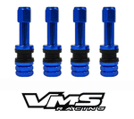 VMS Aluminum Wheel Valve Stem & Cap Kit (4pc) - R&P Motorsports and Coatings