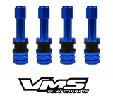 VMS Aluminum Wheel Valve Stem & Cap Kit (4pc) - R&P Motorsports and Coatings
