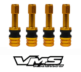 VMS Aluminum Wheel Valve Stem & Cap Kit (4pc) - R&P Motorsports and Coatings