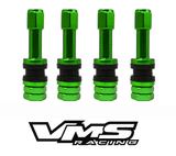 VMS Aluminum Wheel Valve Stem & Cap Kit (4pc) - R&P Motorsports and Coatings