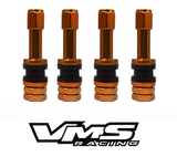 VMS Aluminum Wheel Valve Stem & Cap Kit (4pc) - R&P Motorsports and Coatings