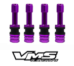 VMS Aluminum Wheel Valve Stem & Cap Kit (4pc) - R&P Motorsports and Coatings