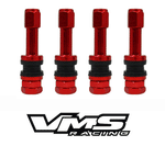 VMS Aluminum Wheel Valve Stem & Cap Kit (4pc) - R&P Motorsports and Coatings
