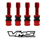 VMS Aluminum Wheel Valve Stem & Cap Kit (4pc) - R&P Motorsports and Coatings